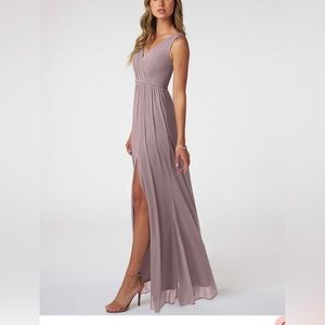 AZAZIE TANICIA dress in Dusk. Size A6=4.
